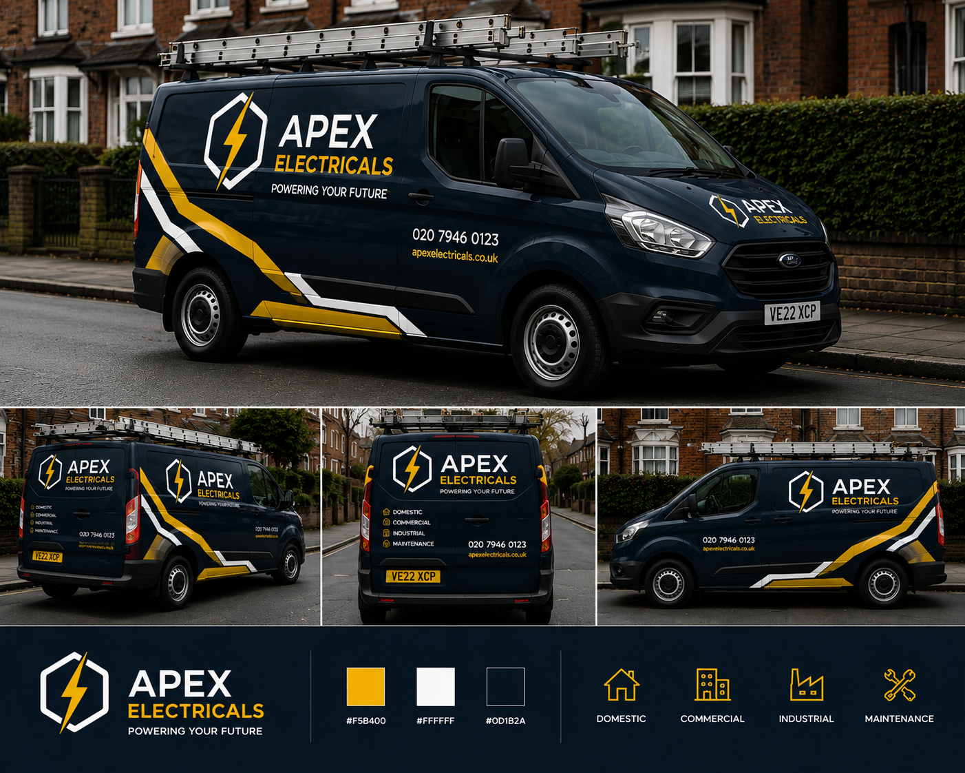 apex electrical vehicle brand design