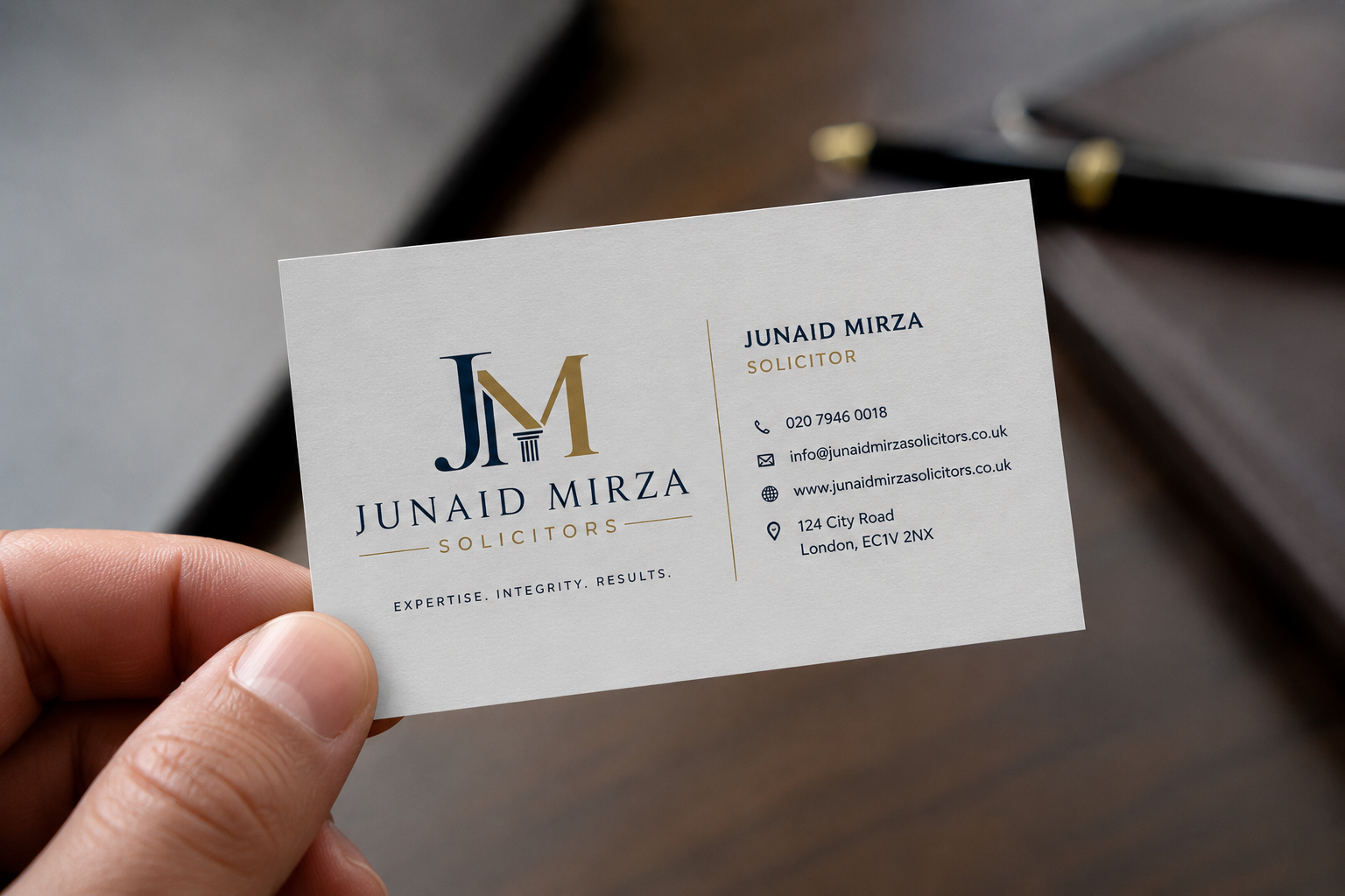 lawfirm business card